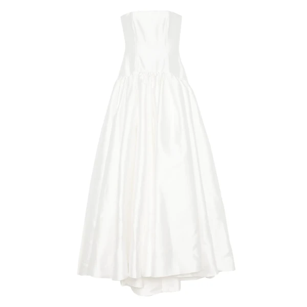Solace London Ivory The Cassias Maxi Dress in Cream