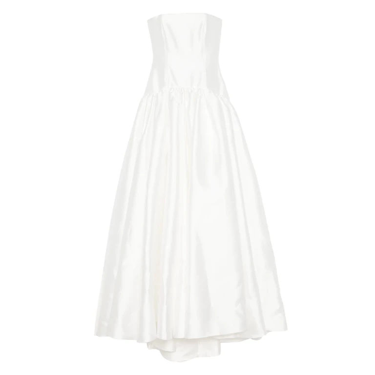 Solace London Ivory The Cassias Maxi Dress in Cream