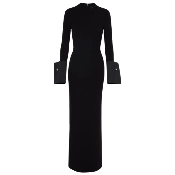 Solace London Black The Chloe Maxi Dress in Black luxury Clothing from  Luxury Handbags Marketplace