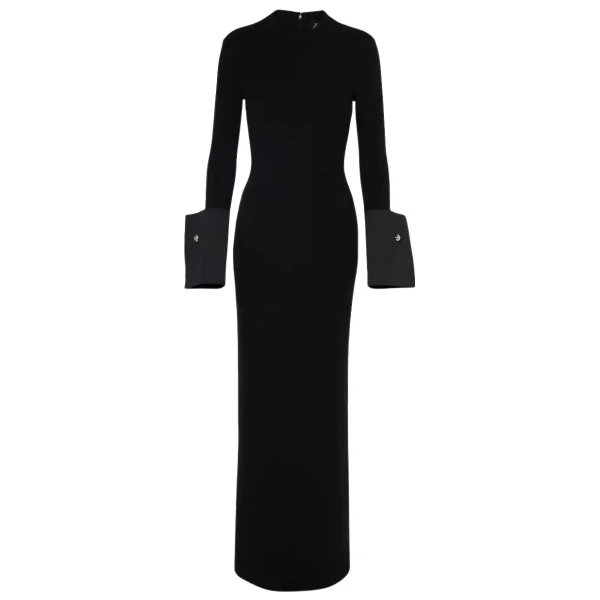 Solace London Black The Chloe Maxi Dress in Black luxury Clothing from  Luxury Handbags Marketplace