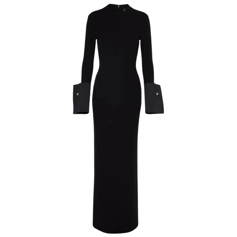 Solace London Black The Chloe Maxi Dress in Black luxury Clothing from  Luxury Handbags Marketplace