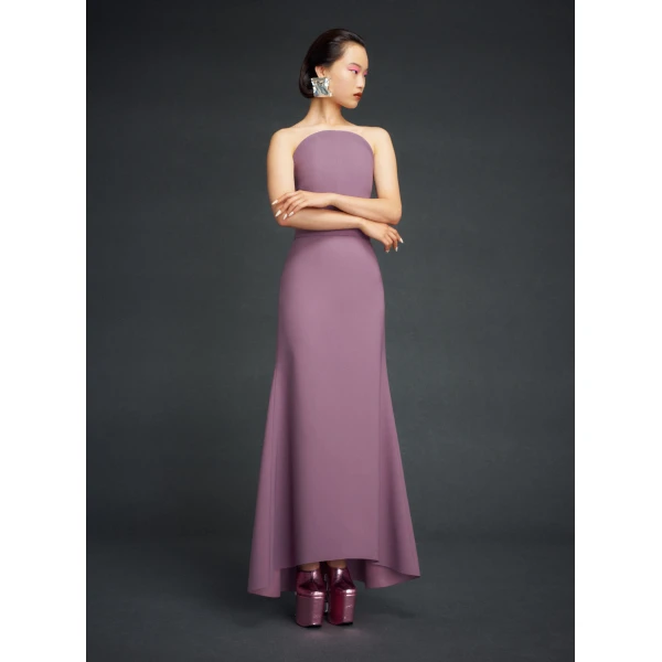 Solace London Purple The Ember Maxi Dress in Acai