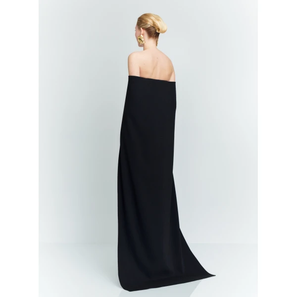 Solace London Black The Fia Maxi Dress in Black