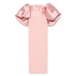 Solace London Pink The Floris Maxi Dress in Putty Pink