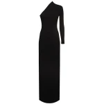 Solace London Black The Joana Maxi Dress in Black