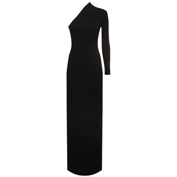 Solace London Black The Joana Maxi Dress in Black