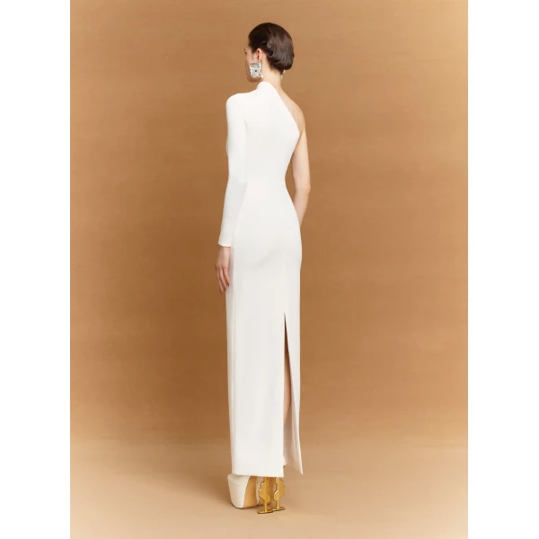 Solace London Ivory The Joana Maxi Dress in Cream