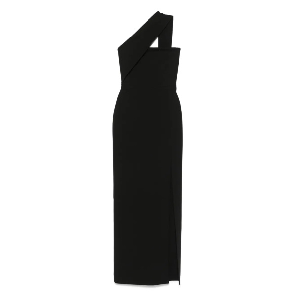 Solace London Black The Lois Maxi Dress in Black
