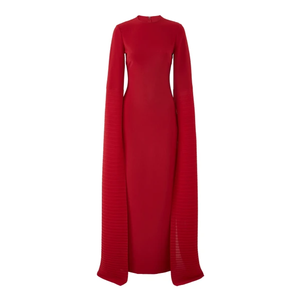 Solace London Red The Naomi Maxi Dress in Ruby