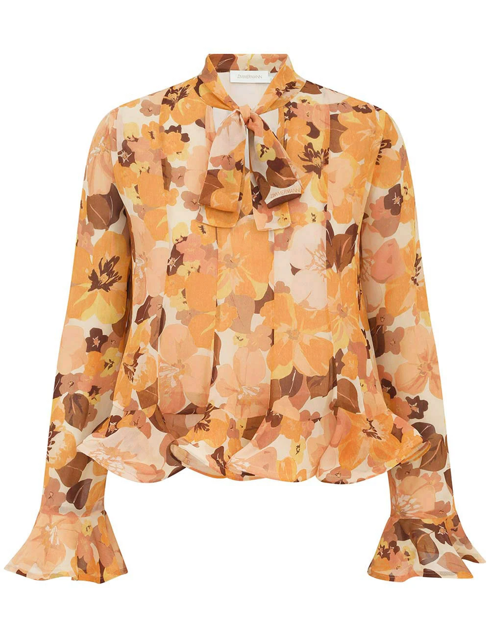 Zimmermann Balance Flutter Top Zimmermann dress