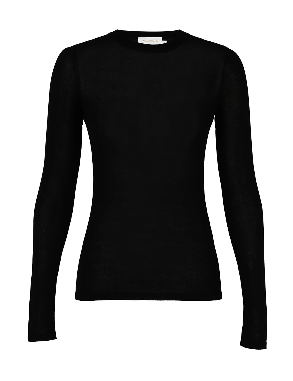 Zimmermann Crew Neck Fine Knit Top Zimmermann dress
