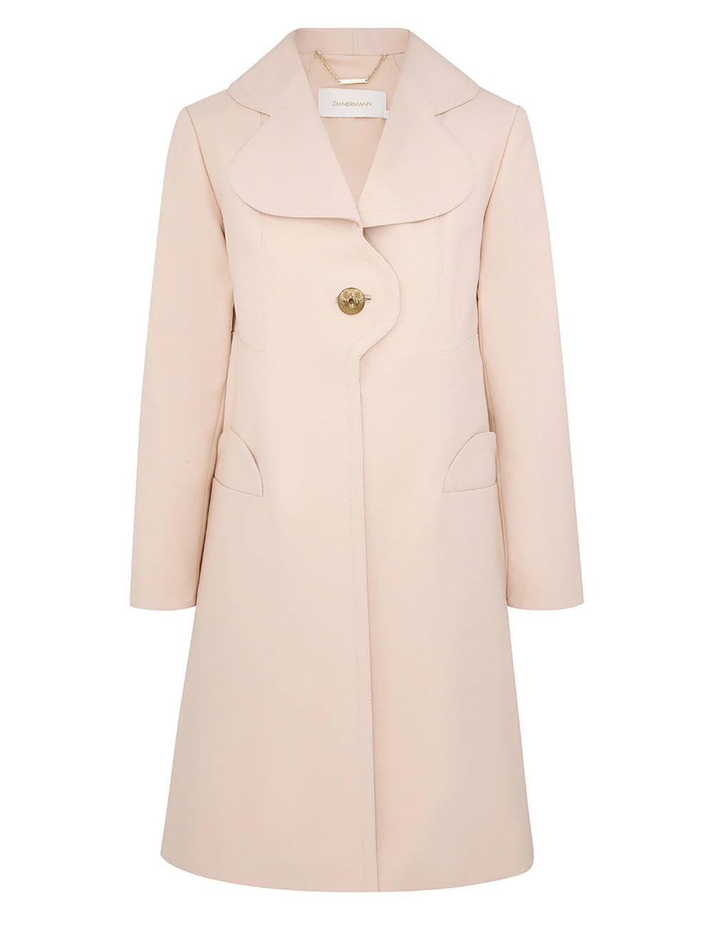 Zimmermann Crush A-Line Coat Zimmermann dress