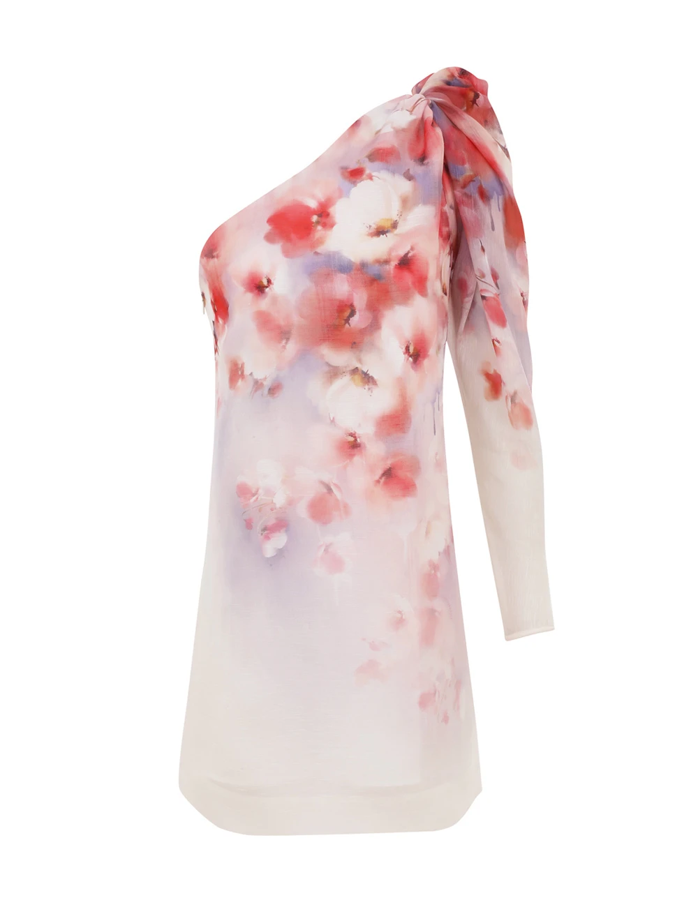 Zimmermann Crush Asymmetrical Mini Dress Zimmermann dress