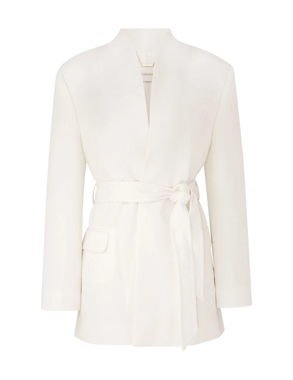 Zimmermann Crush Belted Blazer Zimmermann dress