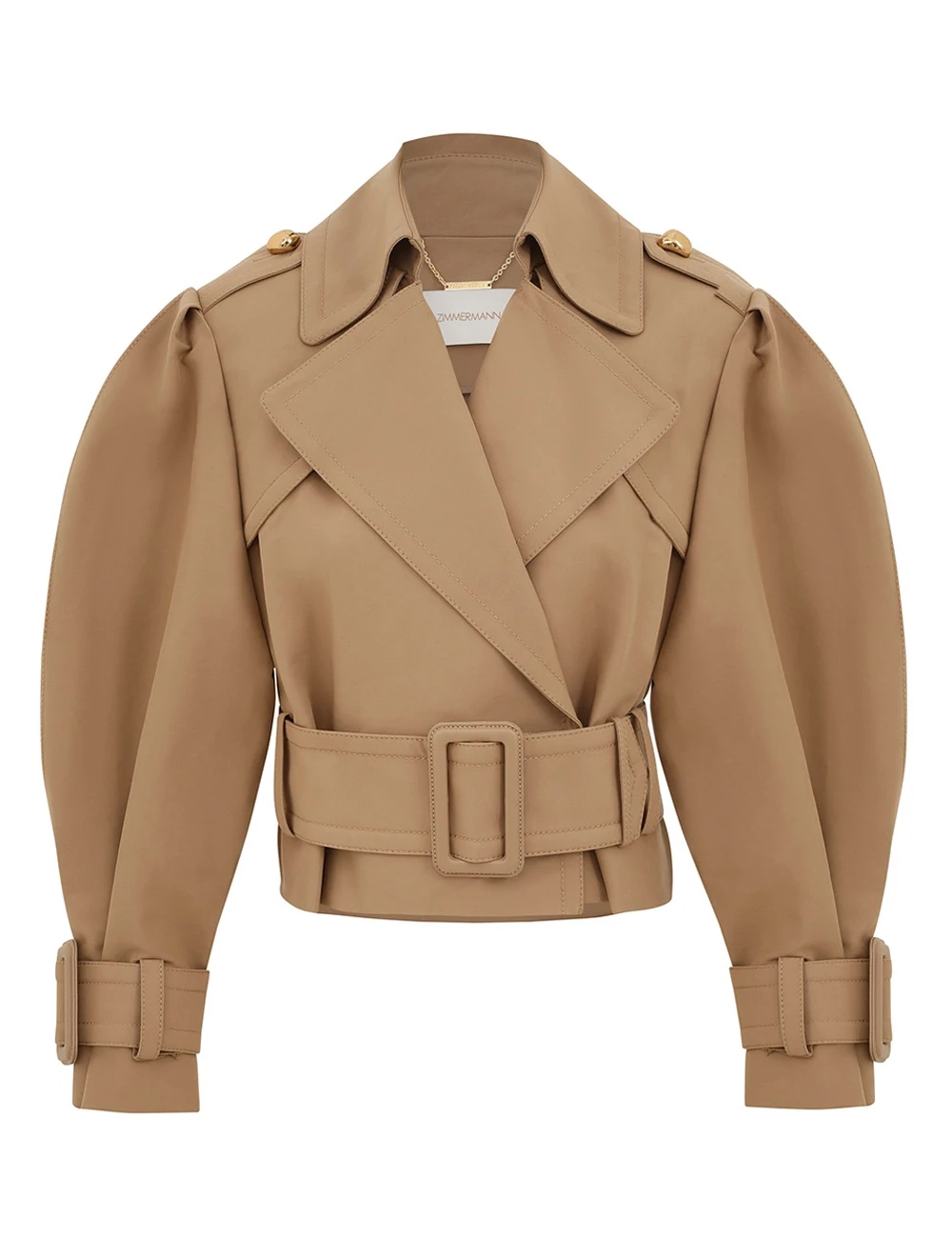 Zimmermann Crush Cropped Trench Coat Zimmermann dress