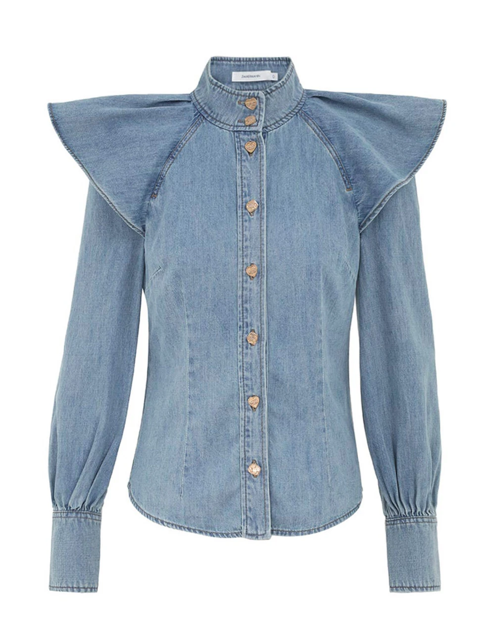 Zimmermann Crush Denim Blouse Zimmermann dress