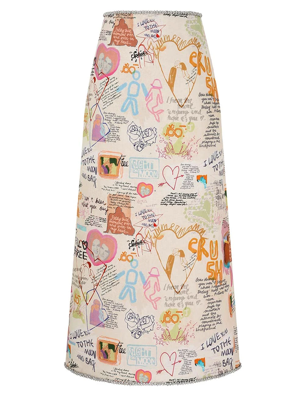 Zimmermann Crush Embellished Midi Skirt Zimmermann dress