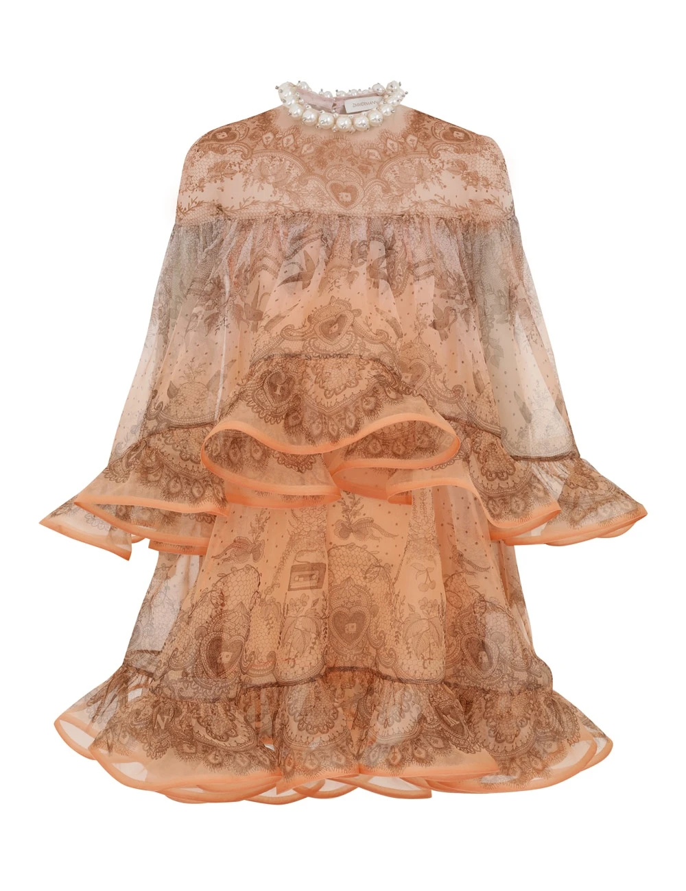 Zimmermann Crush Embellished Mini Dress Zimmermann dress