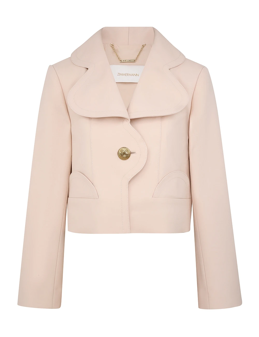 Zimmermann Crush Fitted Jacket Zimmermann dress