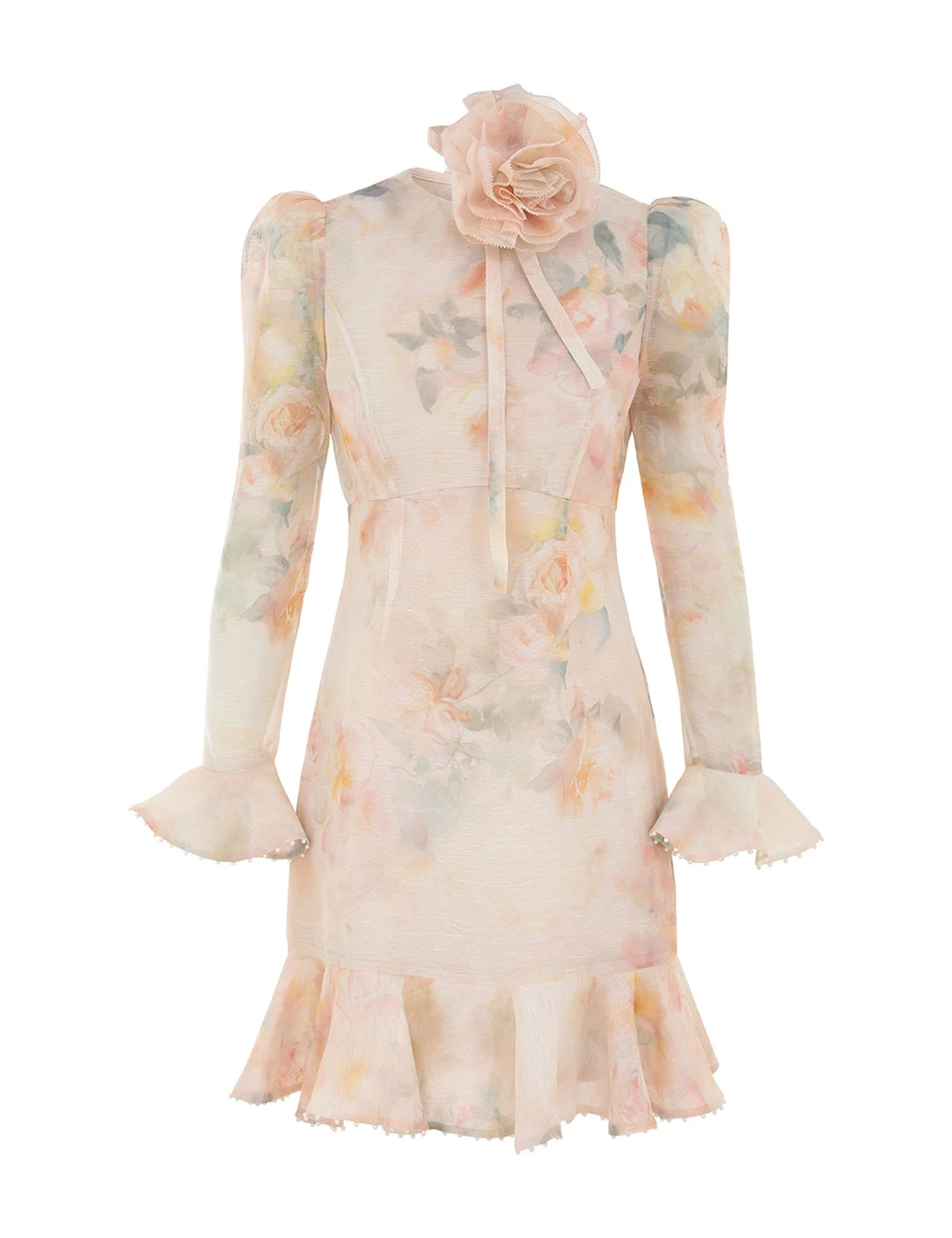 Zimmermann Crush Flower Mini Dress Zimmermann dress