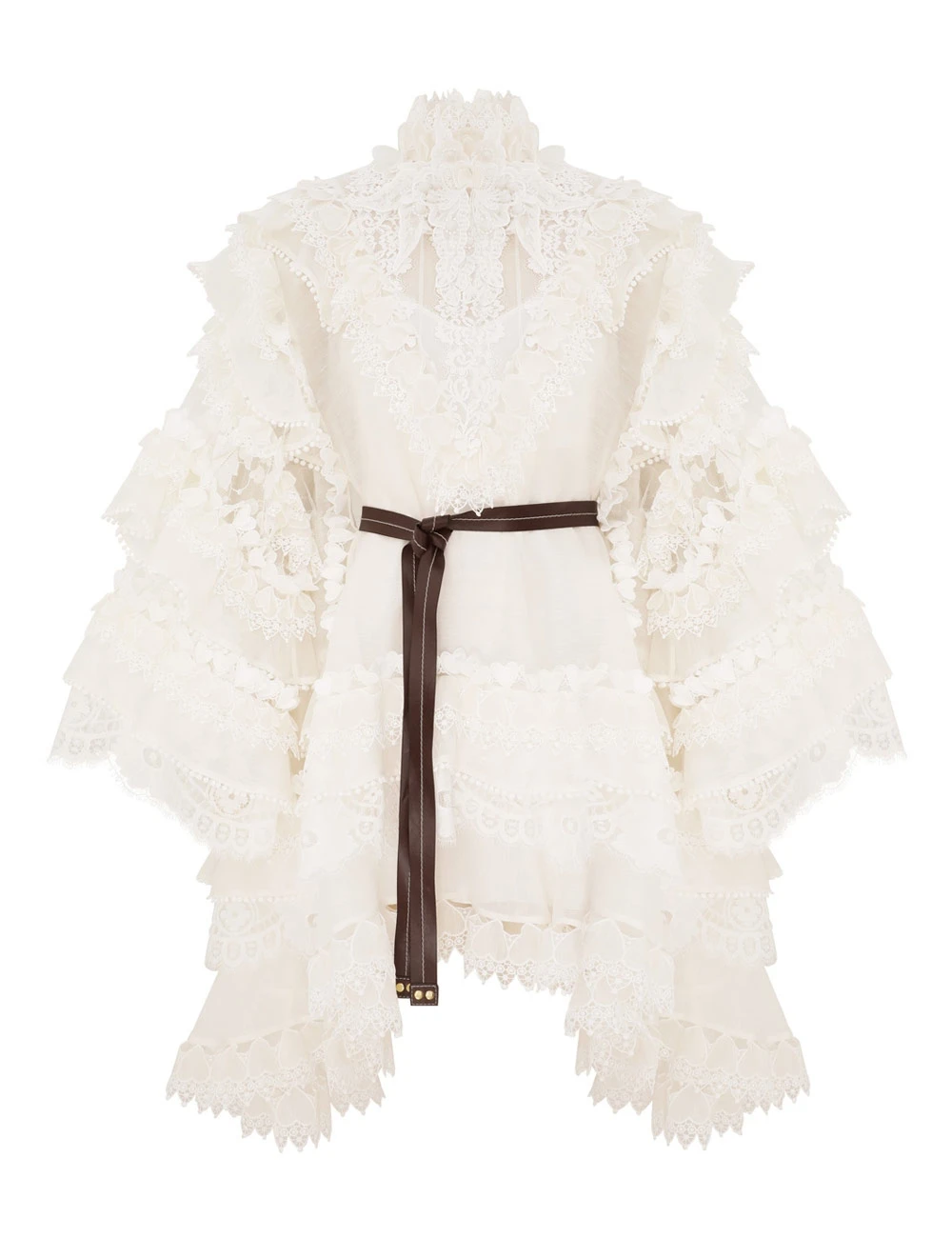 Zimmermann Crush Heart Trim Mini Dress Zimmermann dress