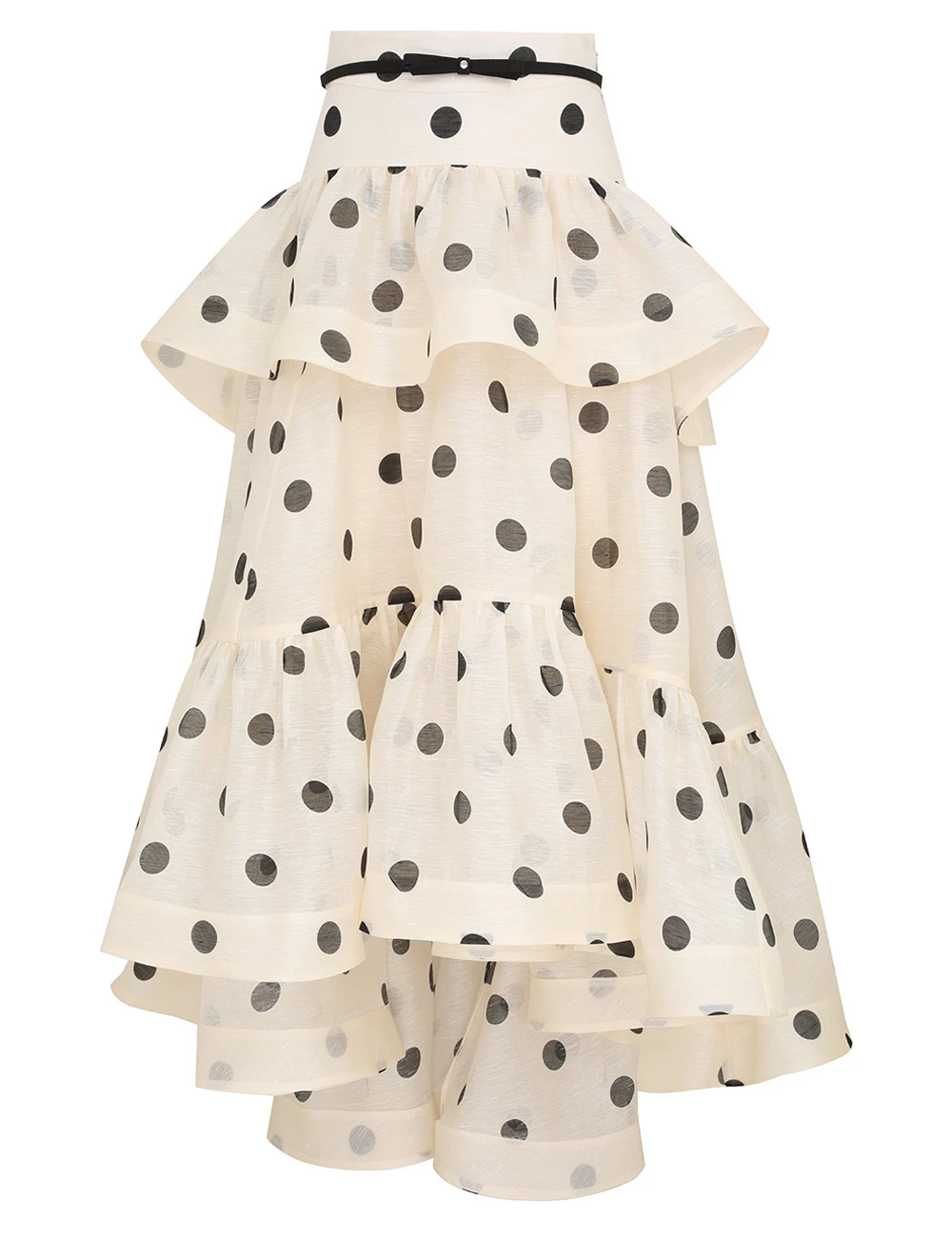 Zimmermann Crush High-Low Tiered Skirt Zimmermann dress