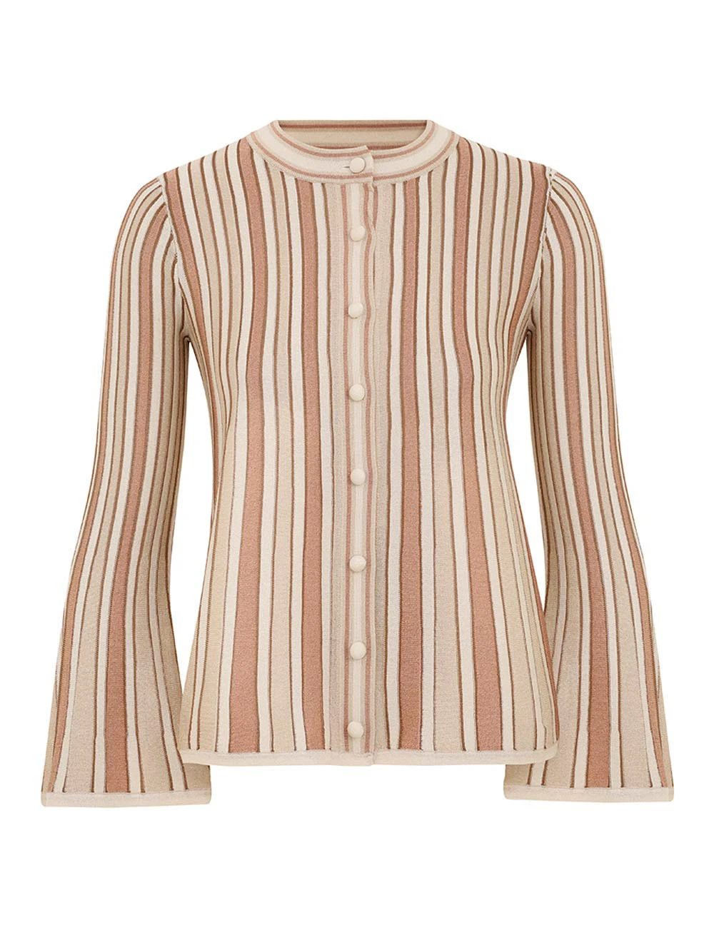 Zimmermann Crush Metallic Stripe Cardigan Zimmermann dress