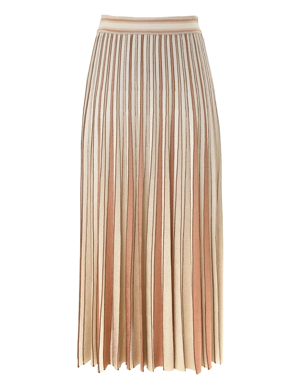 Zimmermann Crush Metallic Stripe Skirt Zimmermann dress