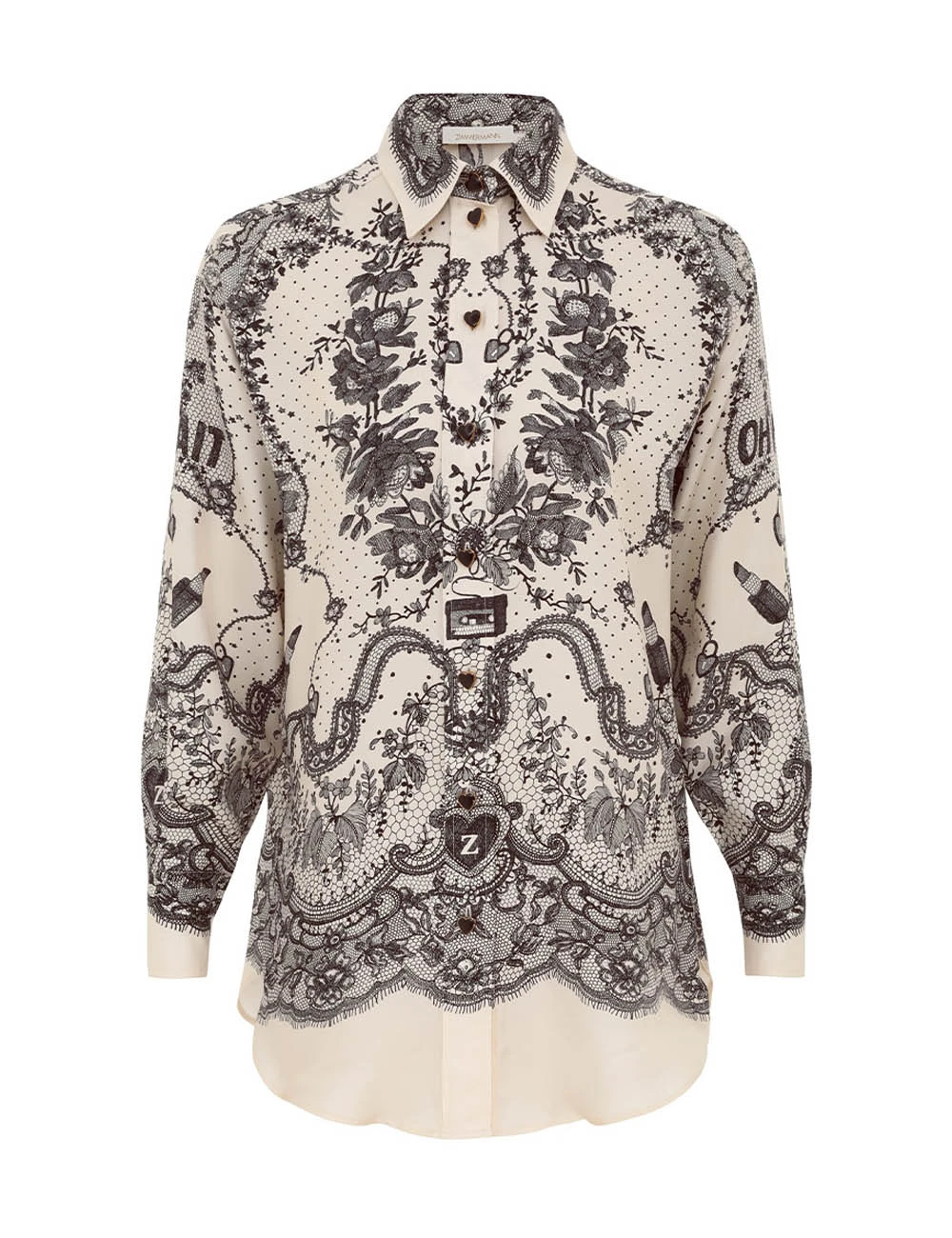 Zimmermann Crush Relaxed Shirt Zimmermann dress