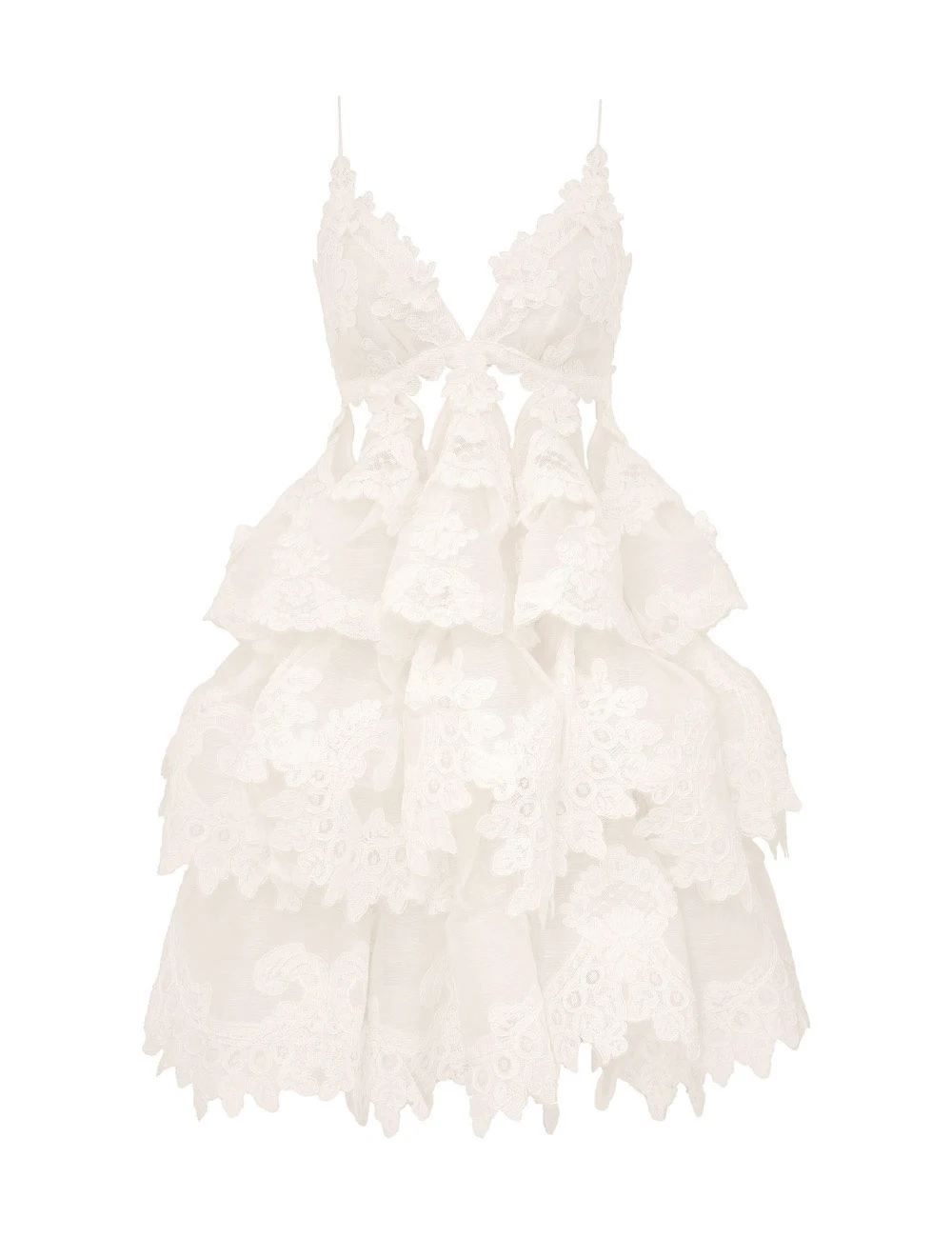 Zimmermann Crush Tiered Lace Dress Zimmermann dress