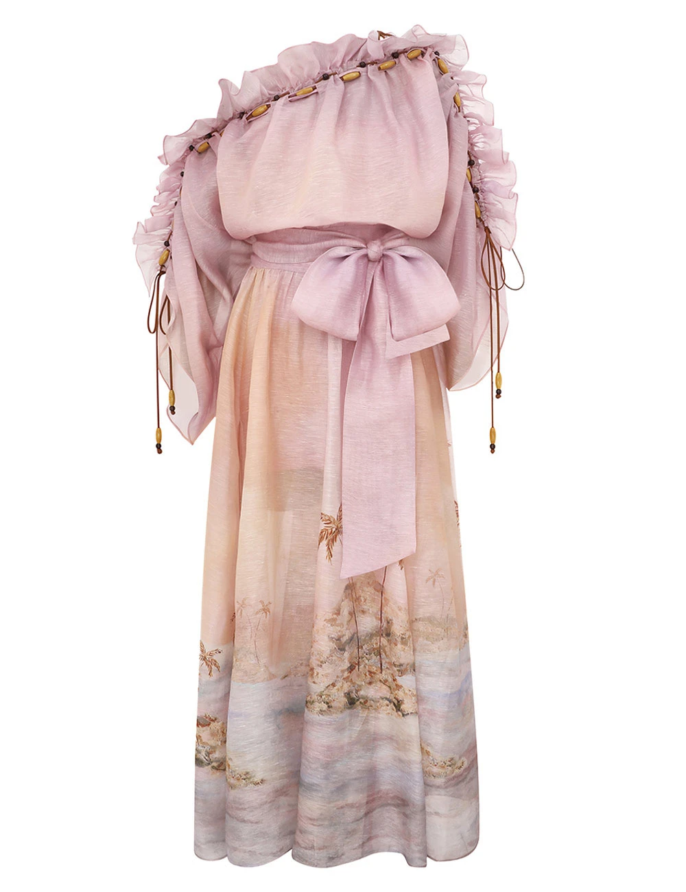Zimmermann Dawning Ruffle Maxi Dress Zimmermann dress