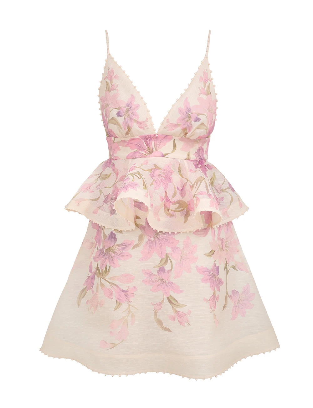 Zimmermann Dawning Ruffle Mini Dress Zimmermann dress
