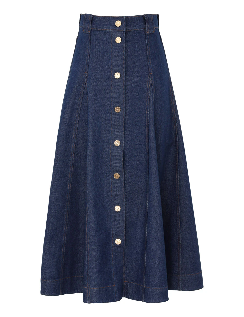 Zimmermann Denim Flare Skirt Zimmermann dress