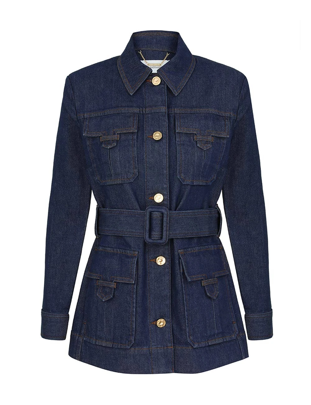 Zimmermann Denim Safari Jacket Zimmermann dress