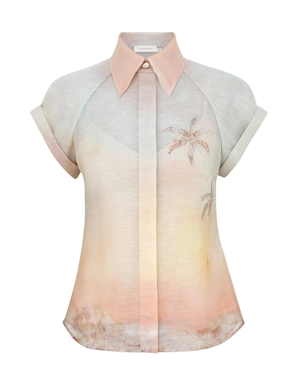 Zimmermann Illuminate Fitted Blouse Zimmermann dress
