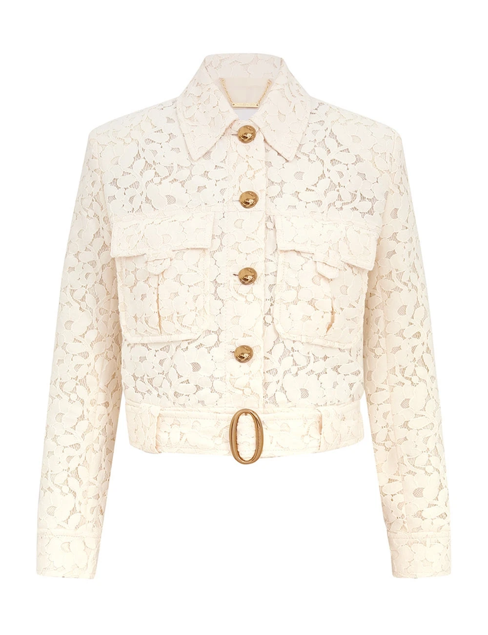 Zimmermann Illuminate Lace Cropped Jacket Zimmermann dress