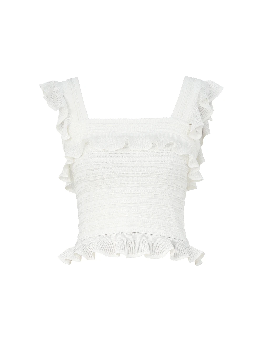 Zimmermann Illuminate Lace Frill Cami Zimmermann dress