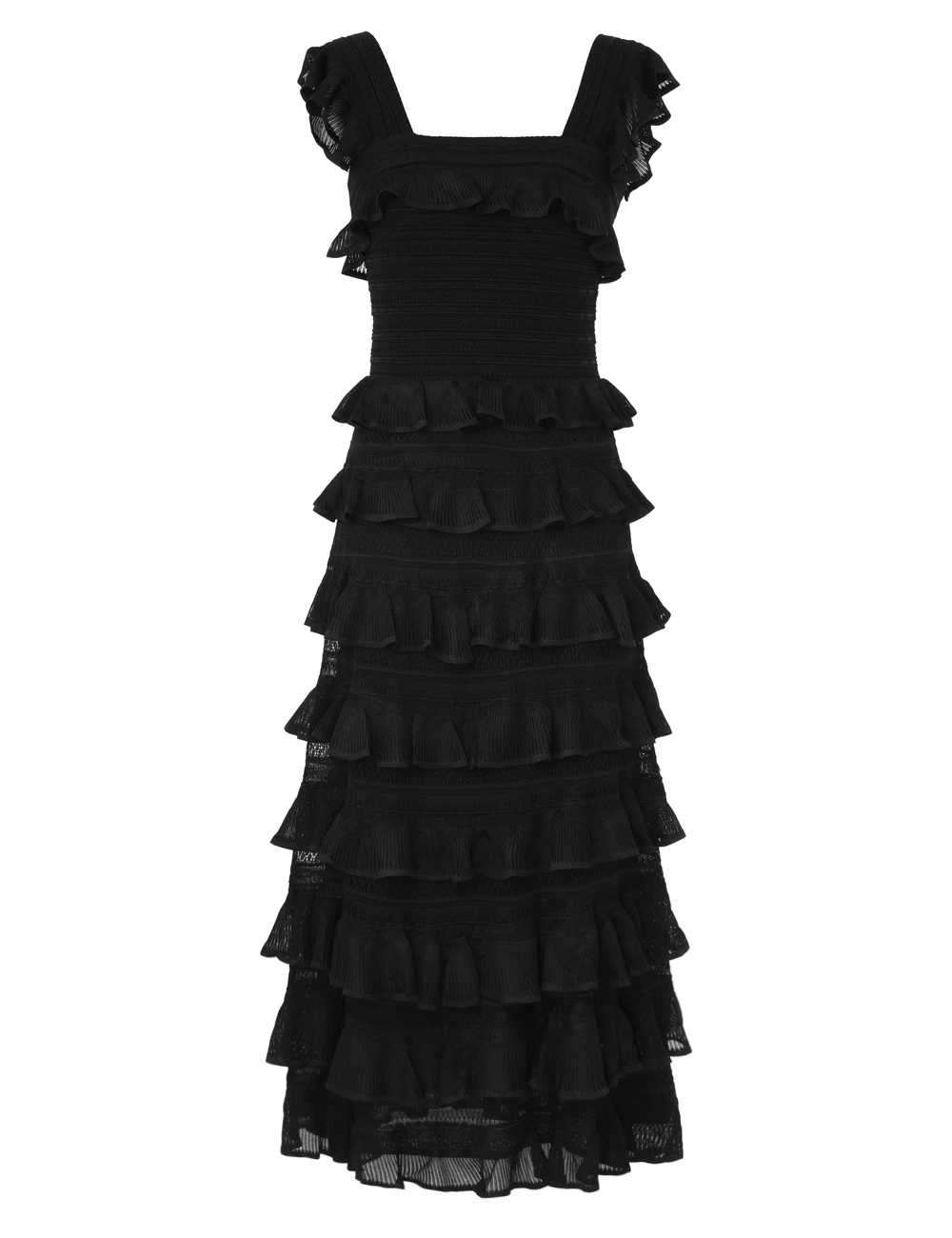 Zimmermann Illuminate Lace Frill Midi Zimmermann dress