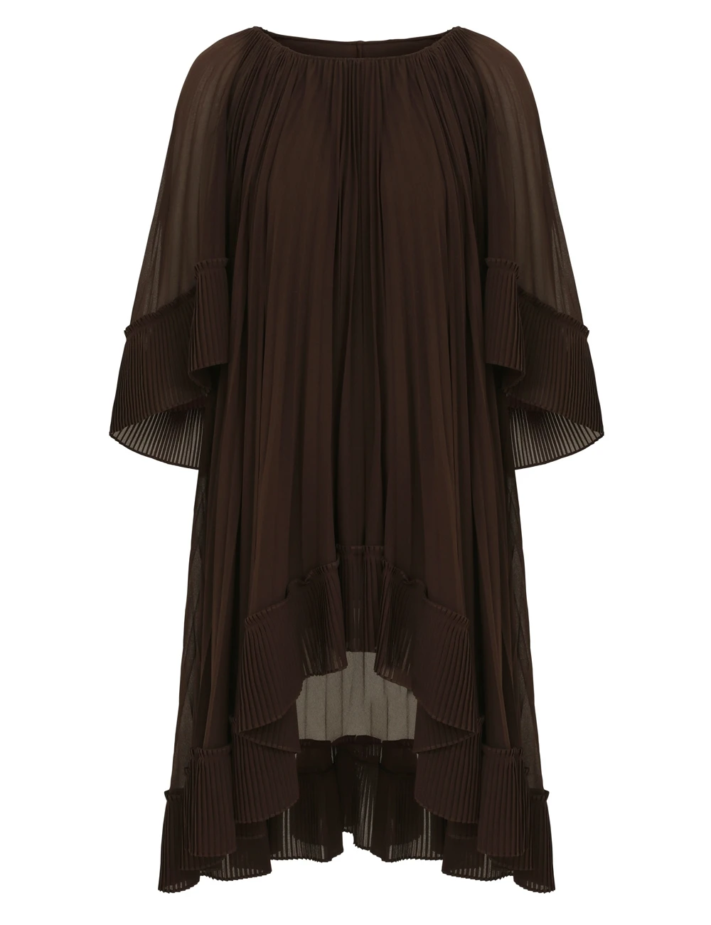 Zimmermann Illuminate Pleated Cape Mini Zimmermann dress