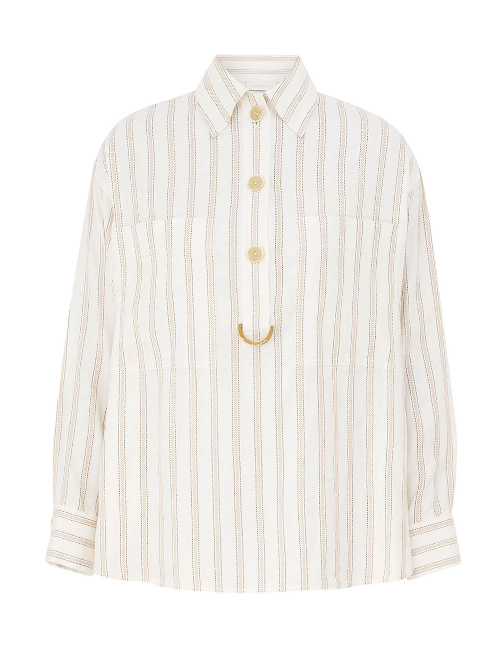Zimmermann Illuminate Striped Shirt Zimmermann dress