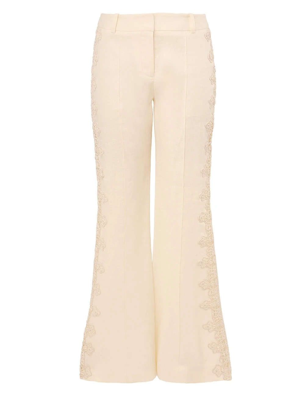 Zimmermann Illuminate Trimmed Flare Pant Zimmermann dress