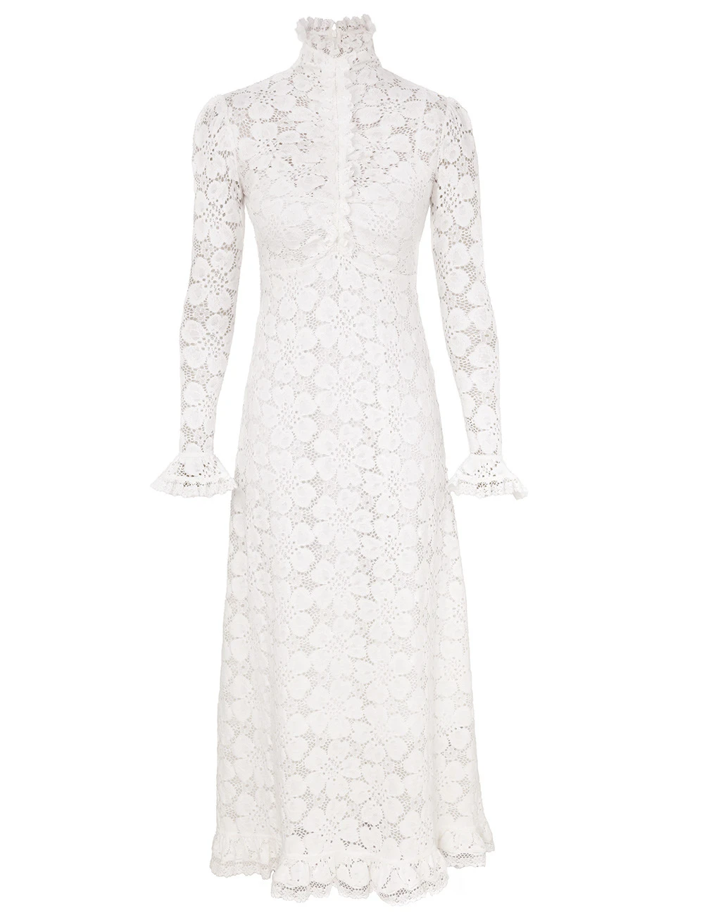 Zimmermann Lace Midi Dress Zimmermann dress