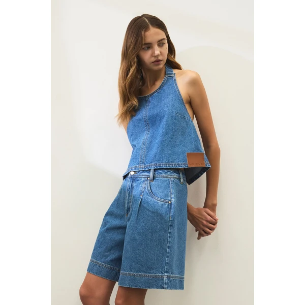 Flynn Denim Halter