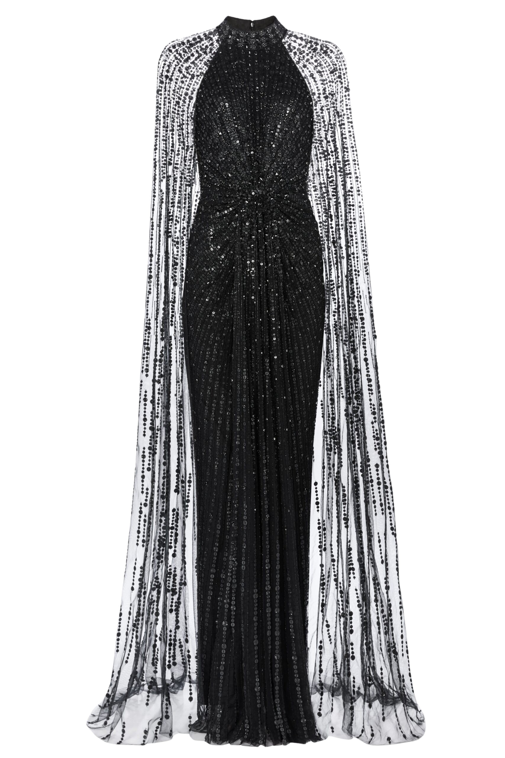Jenny Packham Cairo Black Gown