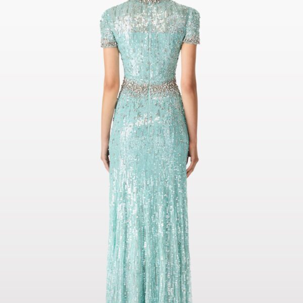 Jenny Packham Celeste Blue Gown, view 3