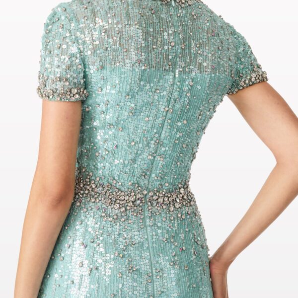 Jenny Packham Celeste Blue Gown, view 5