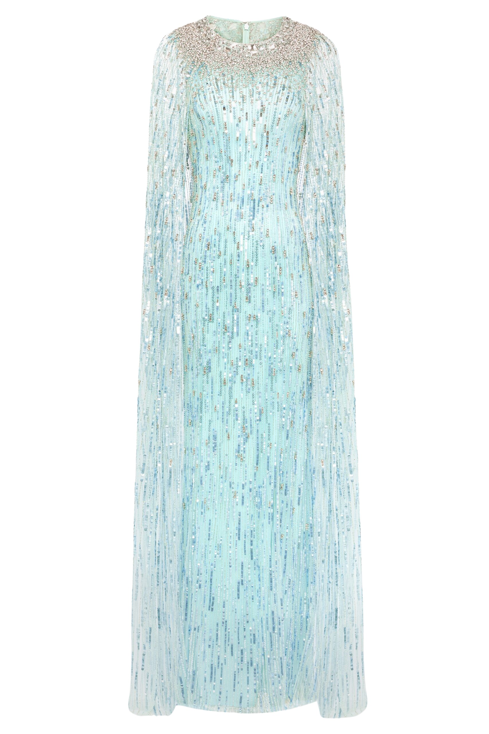 Jenny Packham Cleo Crush Blue Gown