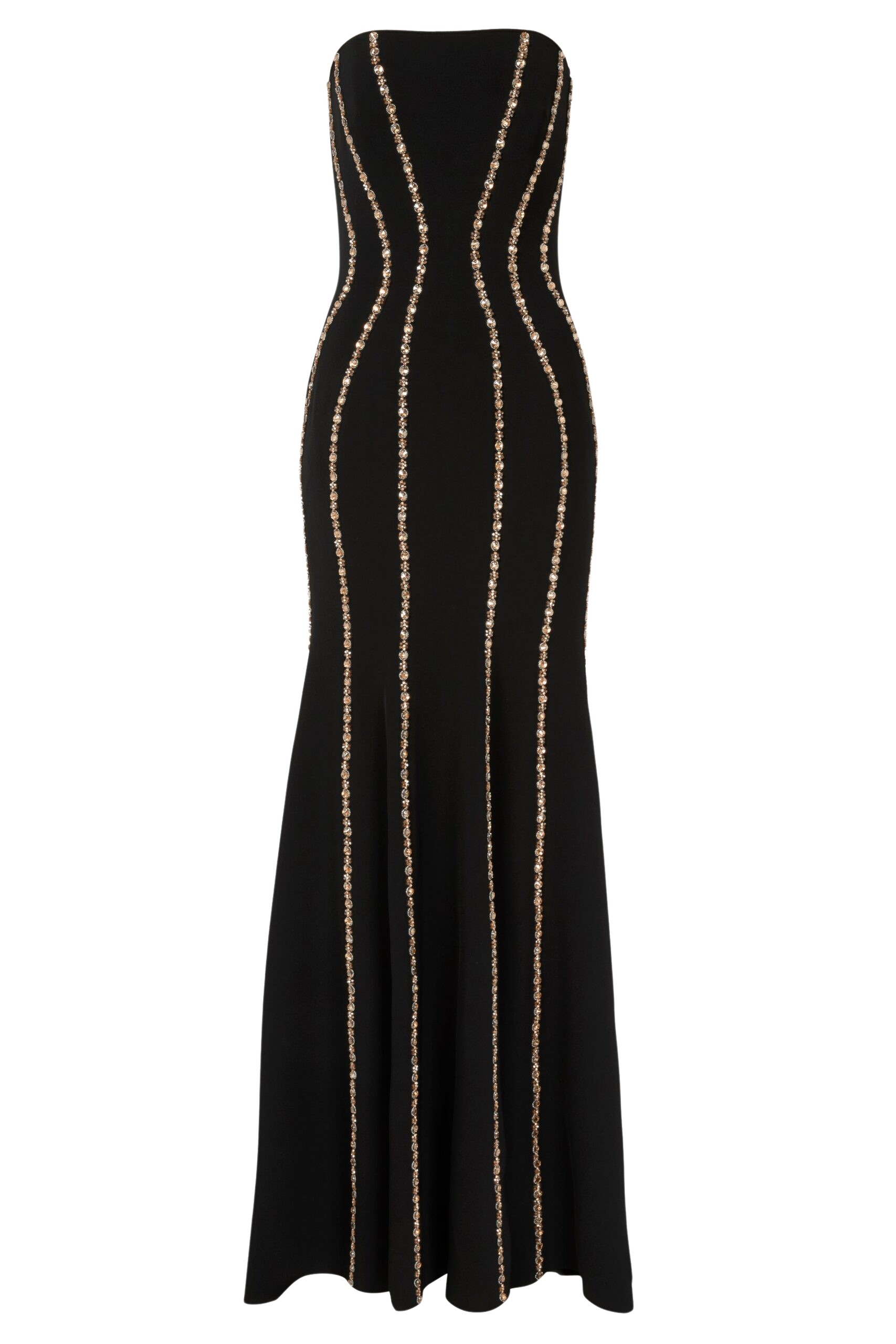 Jenny Packham Dash Black Gown