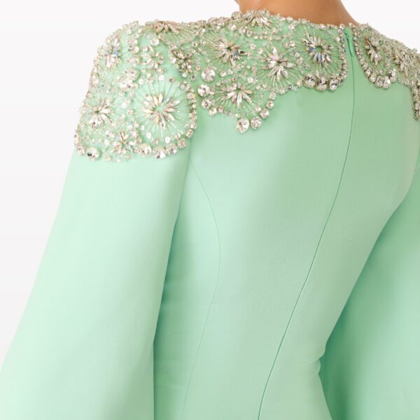 Jenny Packham Daza Green Gown, view 5