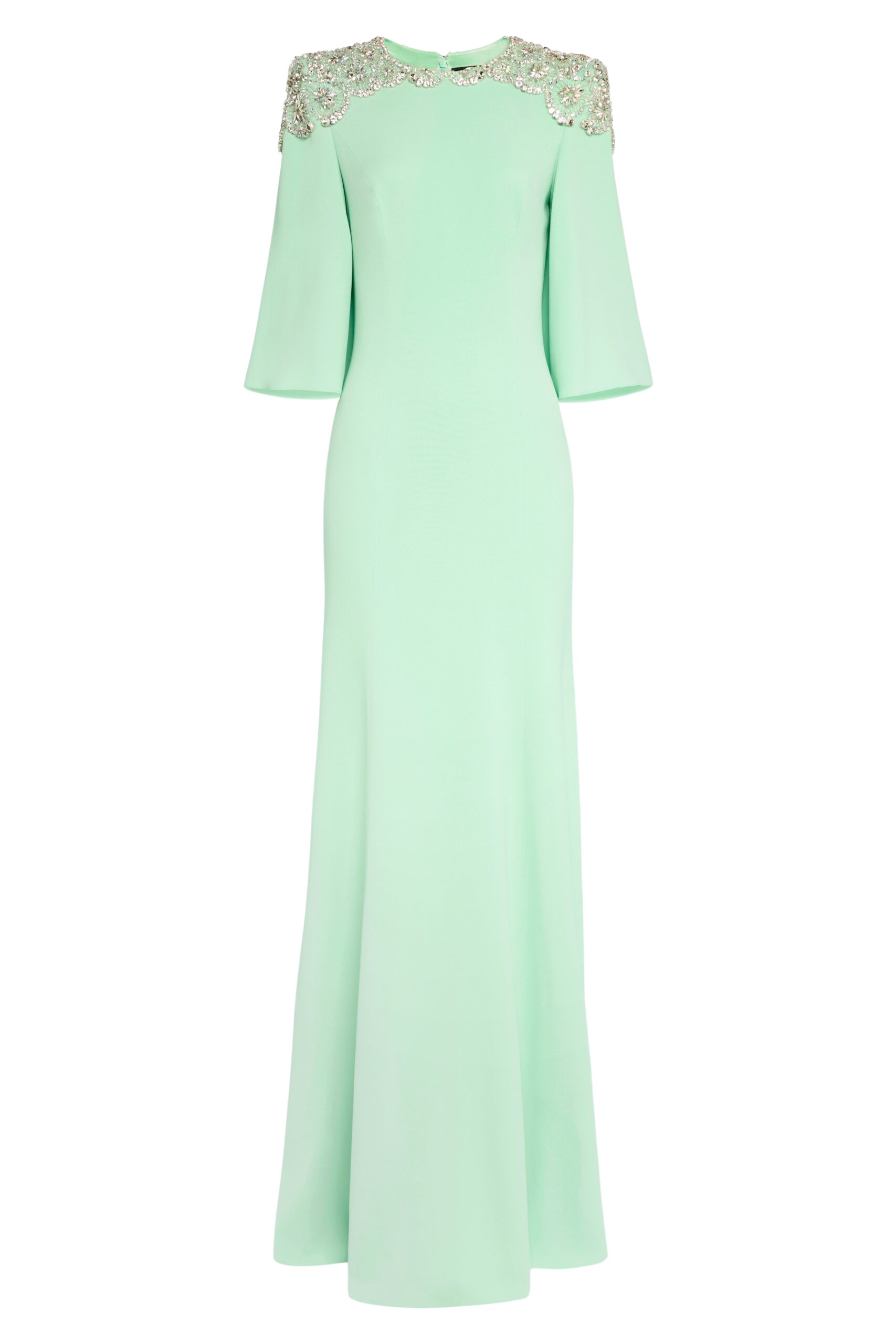 Jenny Packham Daza Green Gown